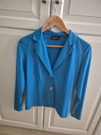 Blazer Damen Gr. 38 Türkis