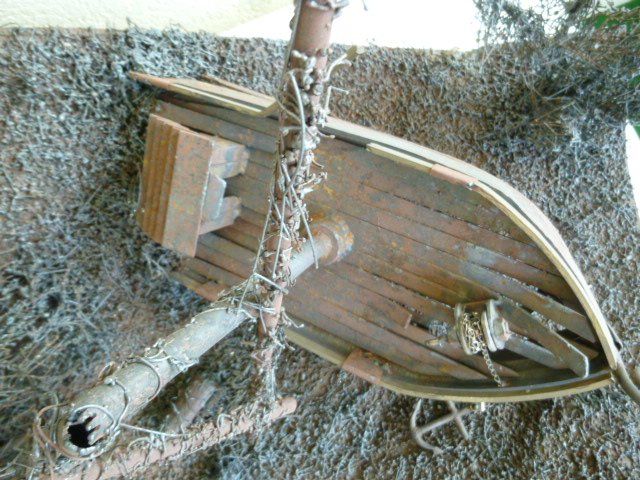 Sculture & Statue: Schwere Skulptur "Schiff Wrack" – Usato da Liestal venduto da euro2006 3