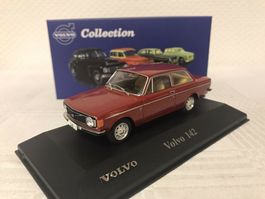 Volvo 142 Phase III 1973-1974 dunkelrot   1:43 von Atlas /