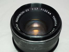 1961 Yashinon DX 50mm f1.7 M42 Tomioka #v1