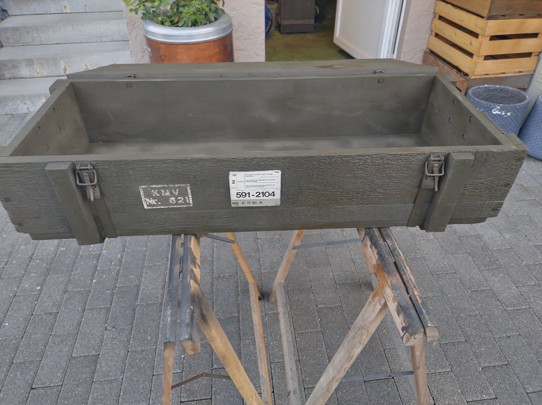 Caisses de transport: Militärkiste – D'occasion à Altbüron par bestatter12