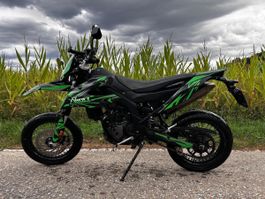 Aprilia SX 125 schwarz grün Jahrgang 2022