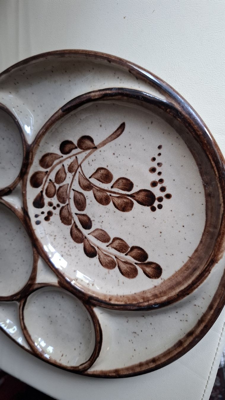 Piatti: 7 assiettes à compartiments – Usato da Châtelaine venduto da DomiC 1