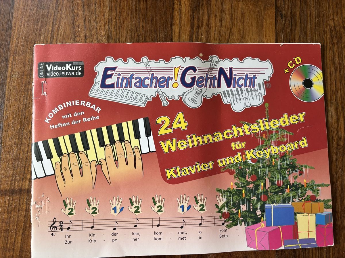 Libri: Klavier Notenheft Weihnachten mit CD – Usato da Zürich venduto da Sonnenschein12