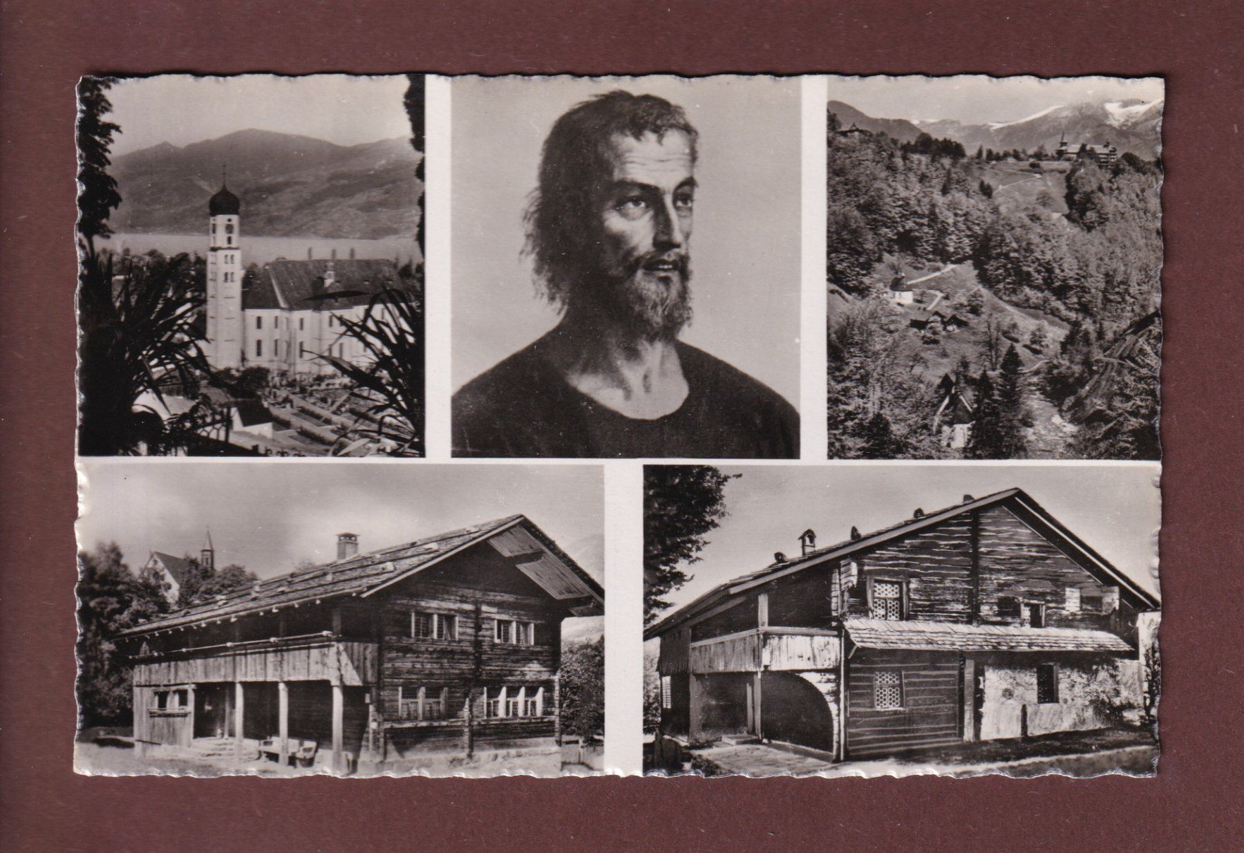 Cartoline postali: FLÜELI-RANFT - Bruder Klaus – Usato da Pully venduto da nicecards