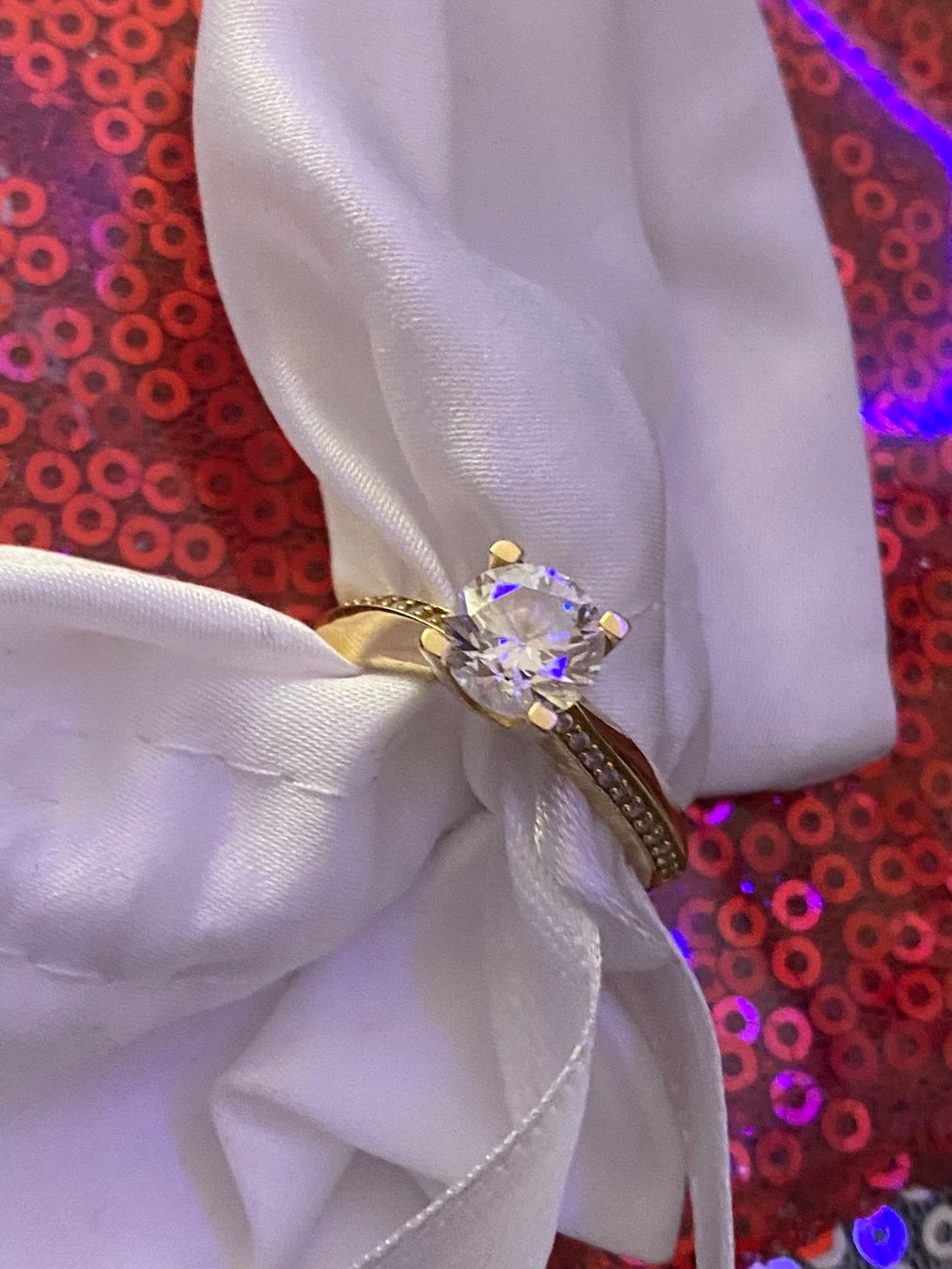 Anelli: Gold Ring 18 karat – Usato da nidau venduto da sunset2016
