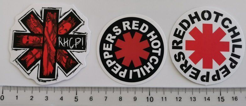 Red Hot Chili Peppers - 3 Sticker | Kaufen auf Ricardo