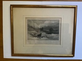 Mont St. Bernard Leibzig Englische Kunstanstalt