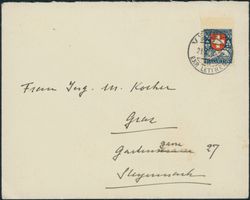 1926 - Pro Juventute - Brief - EF - Vevey VD - nach A