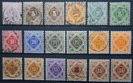 Württemberg ex. Kat. 101-132 */gest. 1875/1919