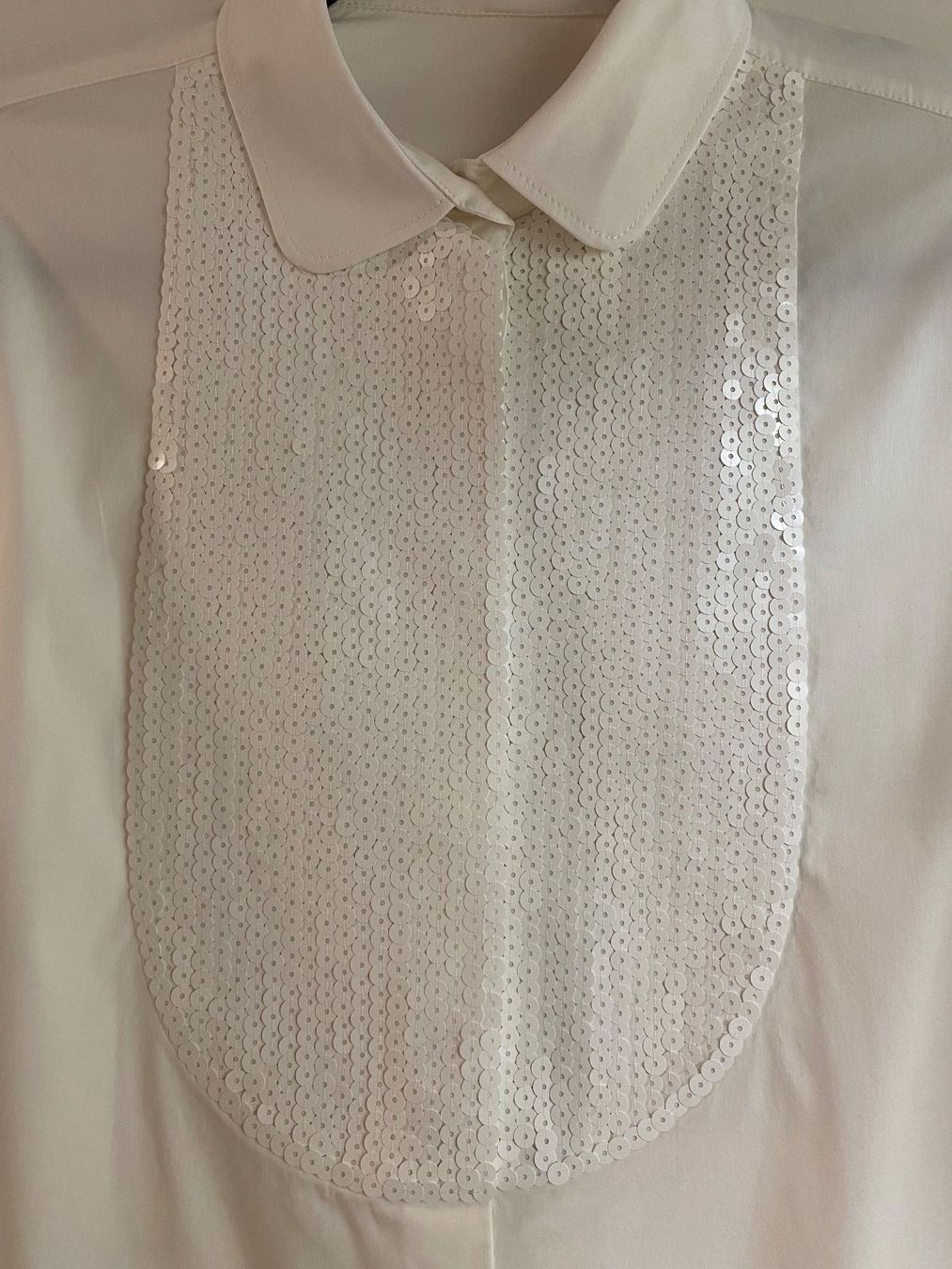 Prada Camicette: Prada Bluse mit Pailetten – Usato da Wetzikon ZH venduto da Deba26 3