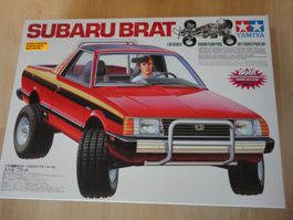 Tamiya Subaru Brat Bausatz. Mit 2 Karosserien