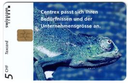 Swisscom CENTREX (dt) - seltene Chip Geschenk Taxcard