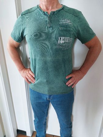 G-Star Raw T-Shirt, Grün, Grösse M, Top Zustand für Sommer!