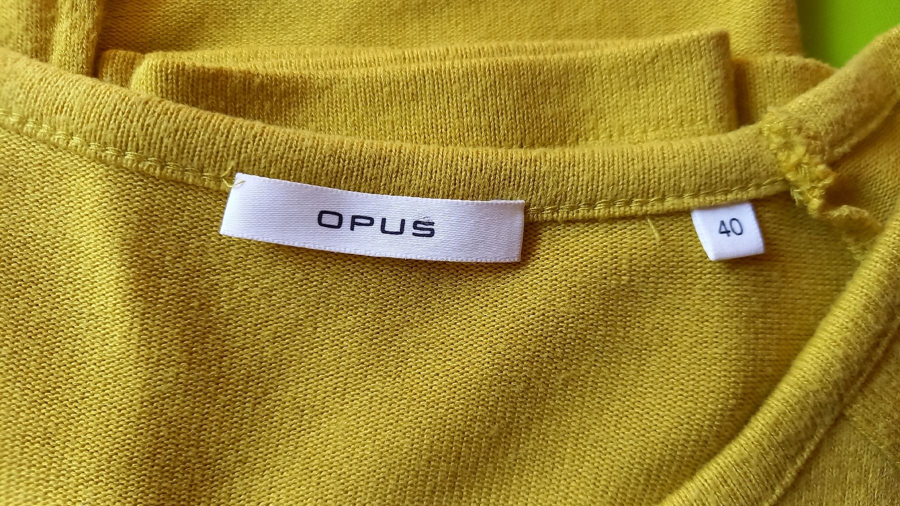 Opus Maglioni & Felpe: Opus Pullover, Grösse 40, Senfgelb – Usato da St. Gallen venduto da Otterndorf 2