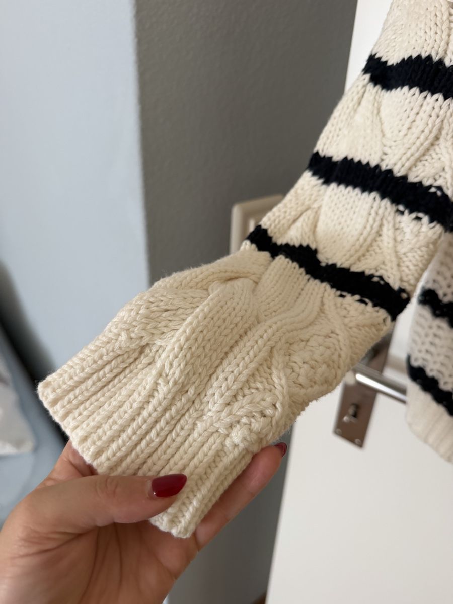 Lieblingsstück Maglioni & Felpe: Lieblingsstuck Pullover gestreift weiss blau Grösse 40 – Usato da Langnau am Albis venduto da Schneeflocke92 2