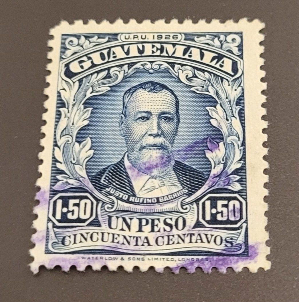 Alle Briefmarken: Guatemala 1926 alte briefmarke – Gebraucht aus St Gallen von Stampsalshobby