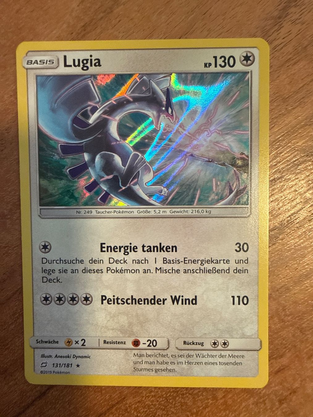 Karten: Pokemon Lugia Holo Team UP – Gebraucht aus Frauenfeld von Poke_Toniii