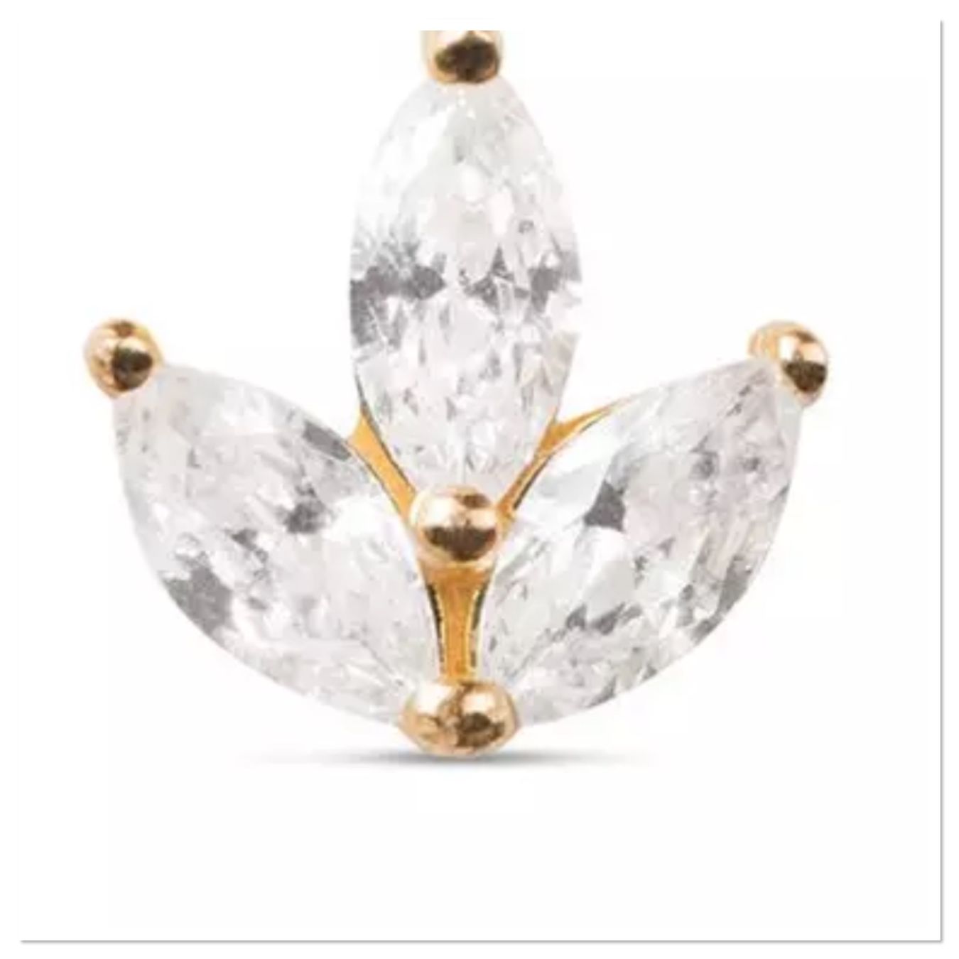 Gioielli per piercing: GIAHI Ohrenpiercing Neu – Nuovo (secondo la descrizione) da Spreitenbach venduto da seida76