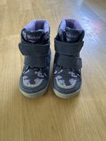 Kinderstiefel Richter lila gemustert Grösse 23 gebraucht