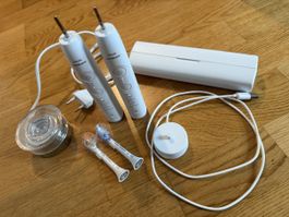 2x Sonicare PHILIPS inkl. Zubehör (neuwertig, ca 1 Jahr alt