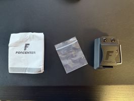 Forcenter Holsterclip Zubehör schwarz neuwertig