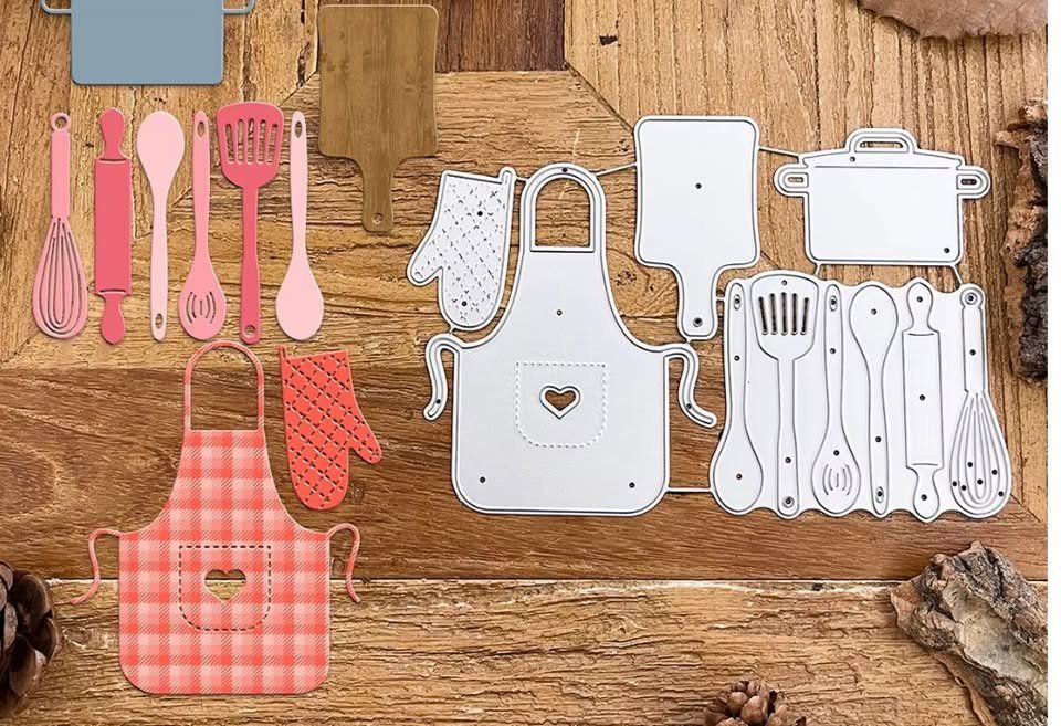 Sciablone: Neues Stanzschablonen-Set Kochen /  Backen / Küche – Nuovo e nell'imballaggio originale da Effretikon venduto da wenuss 1