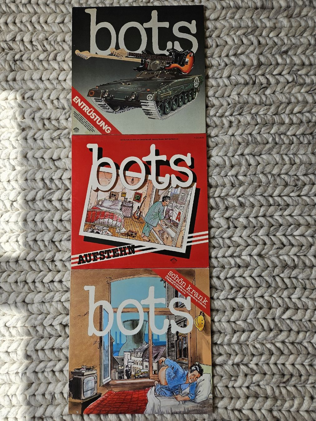 Vinyles: 3 Bots LPs – D'occasion à Wettingen par Sk8ertomda