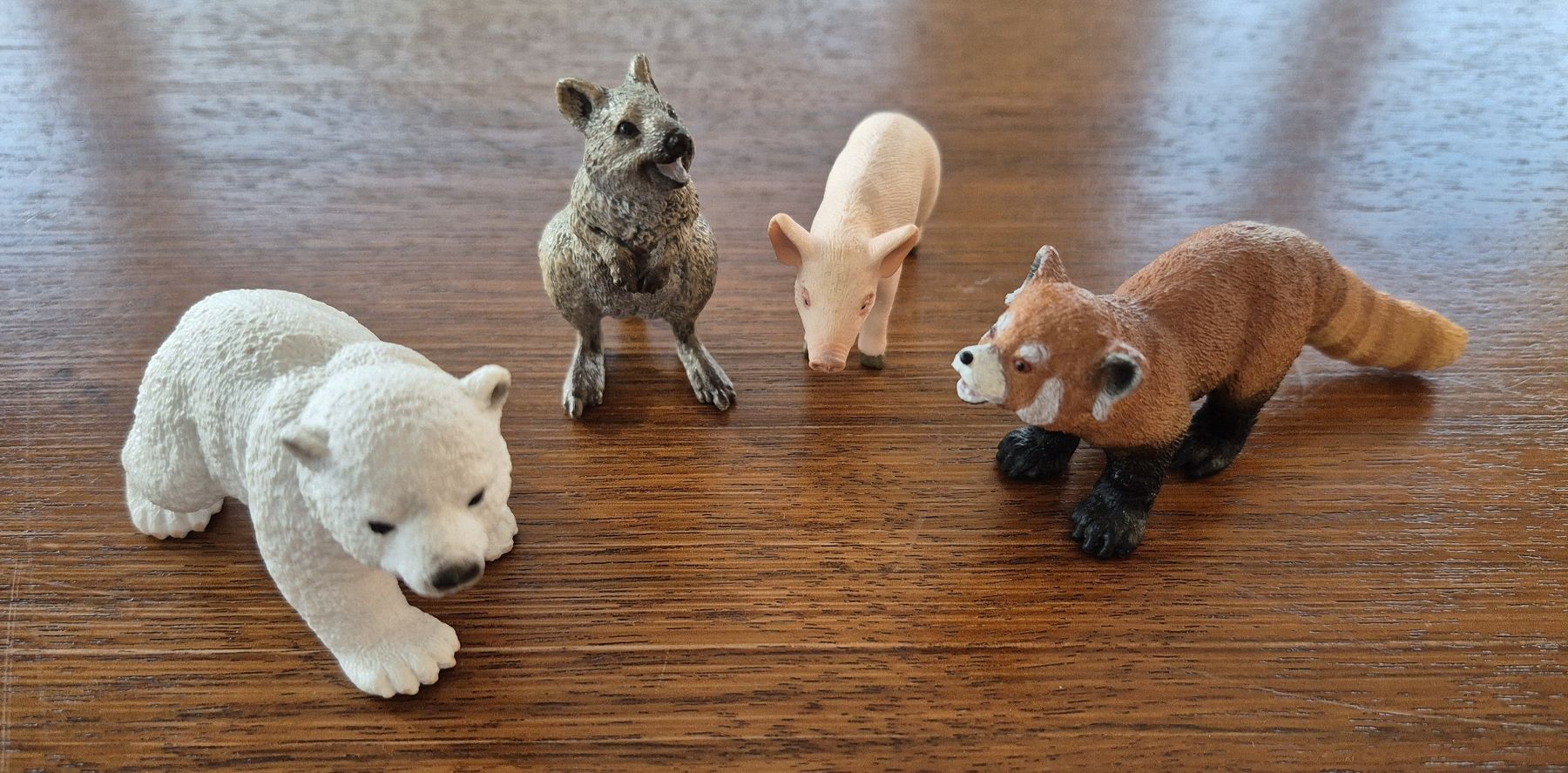 Schleich Statuette: 4-teiges Schleich-Tiere-Set  – Usato da Volketswil venduto da Sbloona