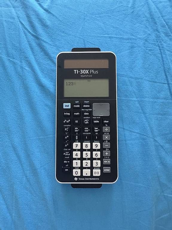 Texas Instruments Calcolatrici tascabili: Taschenrechner MathPrint TI-30X Plus – Usato da Weinfelden venduto da kyr_tpf7
