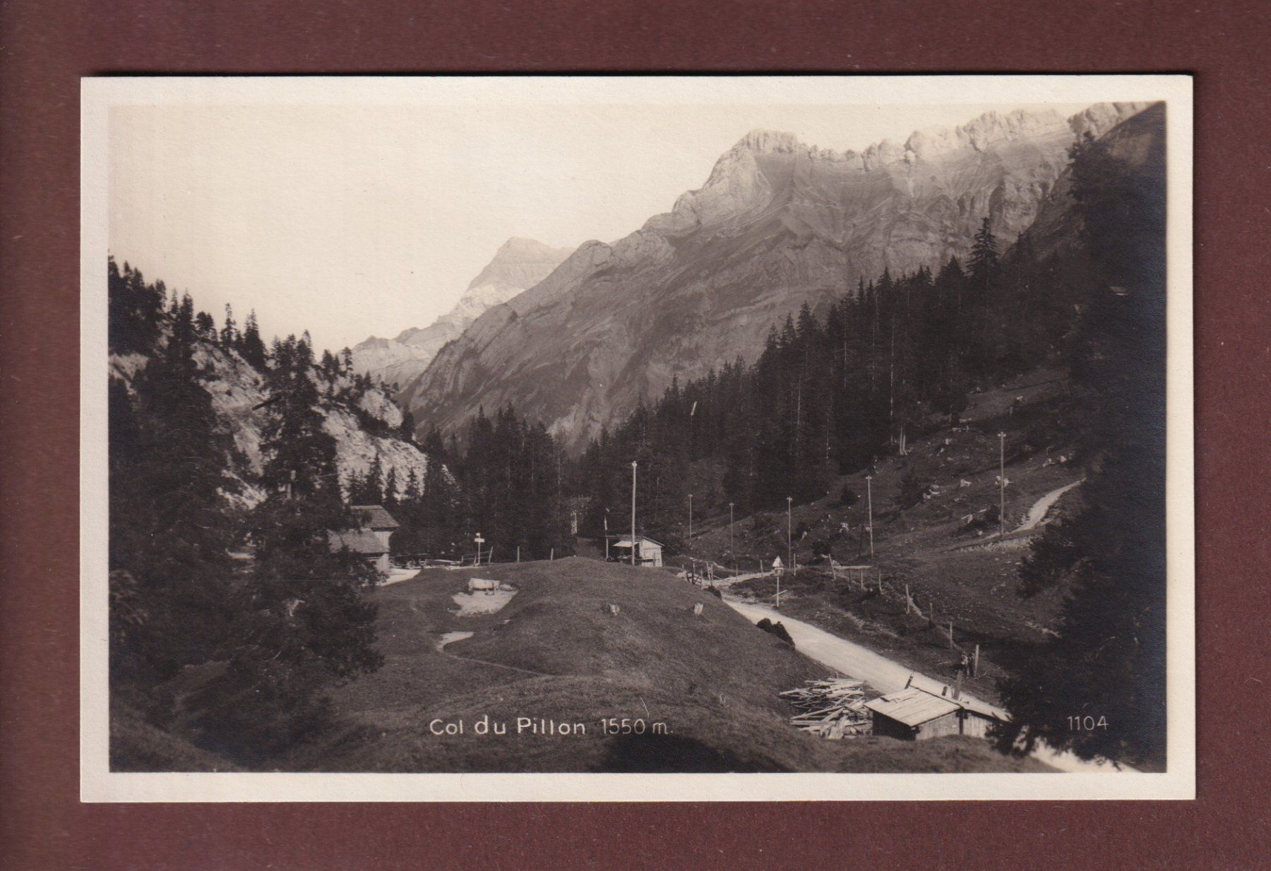 Ansichtskarten: COL DU PILLON – Gebraucht aus Pully von nicecards-shop