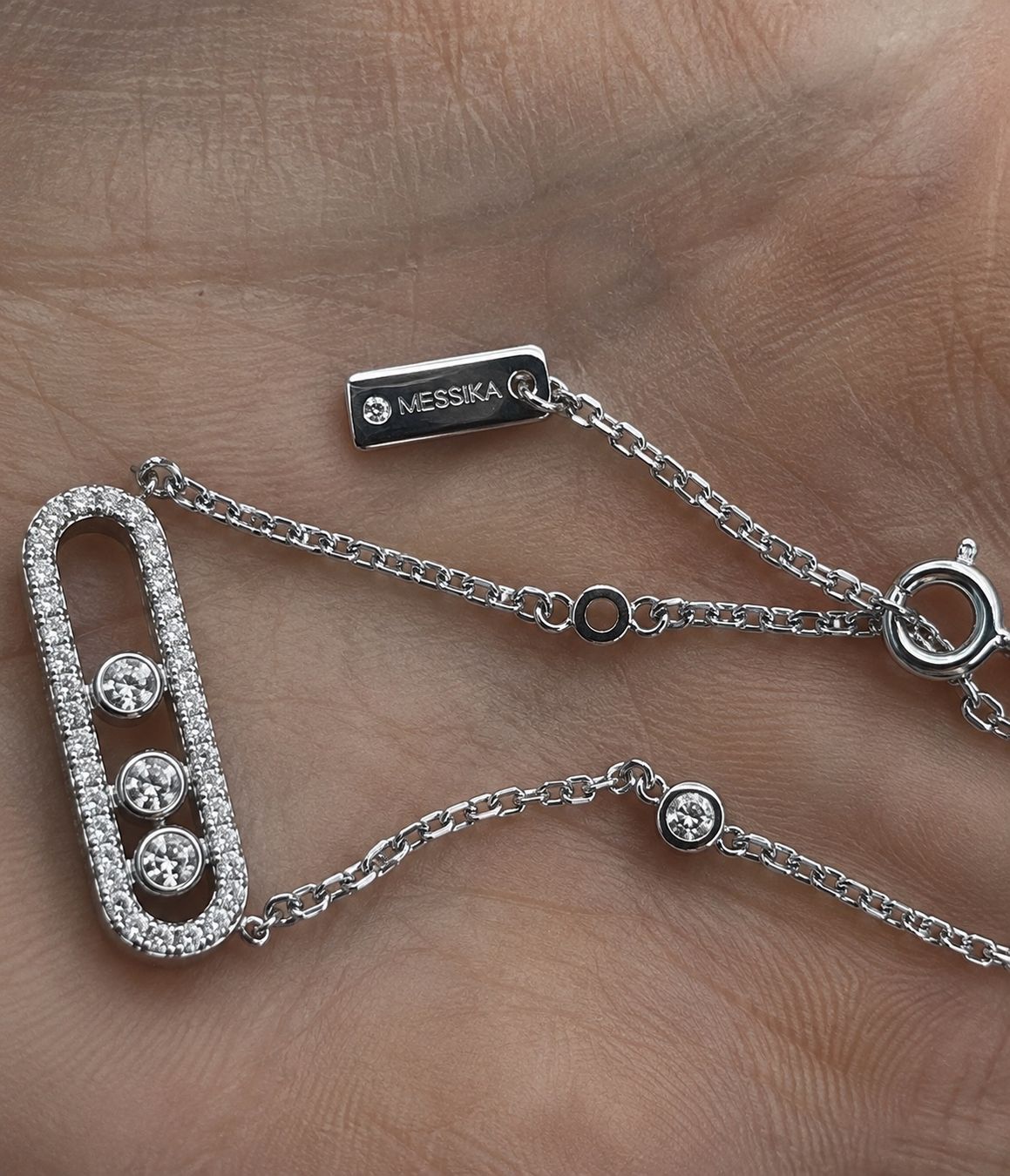 Messika Catenine: Collier Messika argenté – Nuovo e nell'imballaggio originale da Neuchâtel venduto da xiao_bei 3