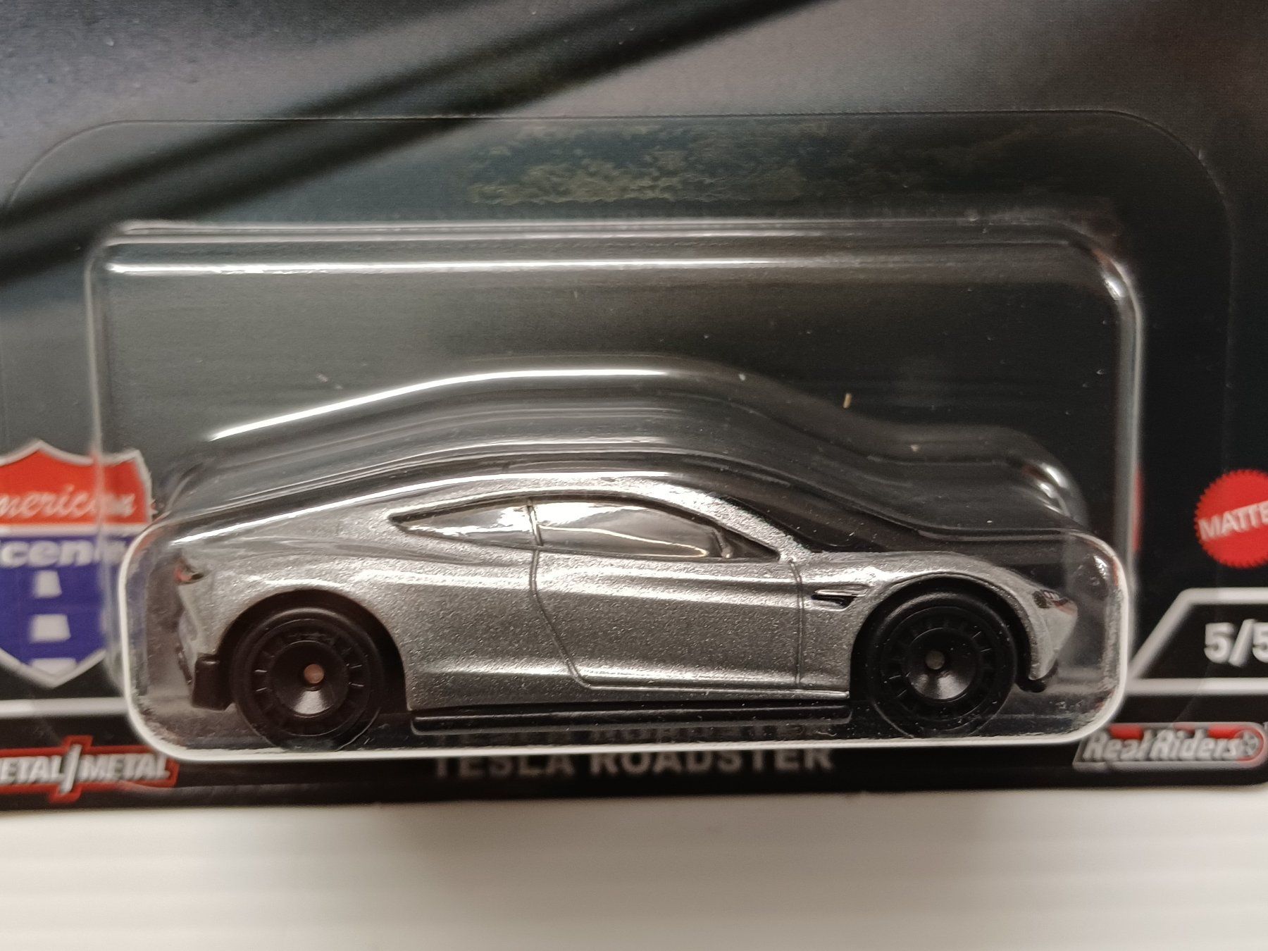 Hot Wheels Modellini d'auto: Hot Wheels Premium - Tesla Roadster – Nuovo e nell'imballaggio originale da Bichwil venduto da Viggen37 1
