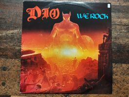 DIO - We Rock / Holy Diver Live -Maxi" UK Vertigo 1984