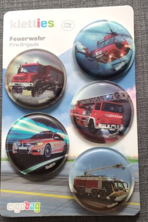Ergobag Kletties Feuerwehr 5er Set 