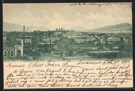 AK Genève, Teilansicht, 1898