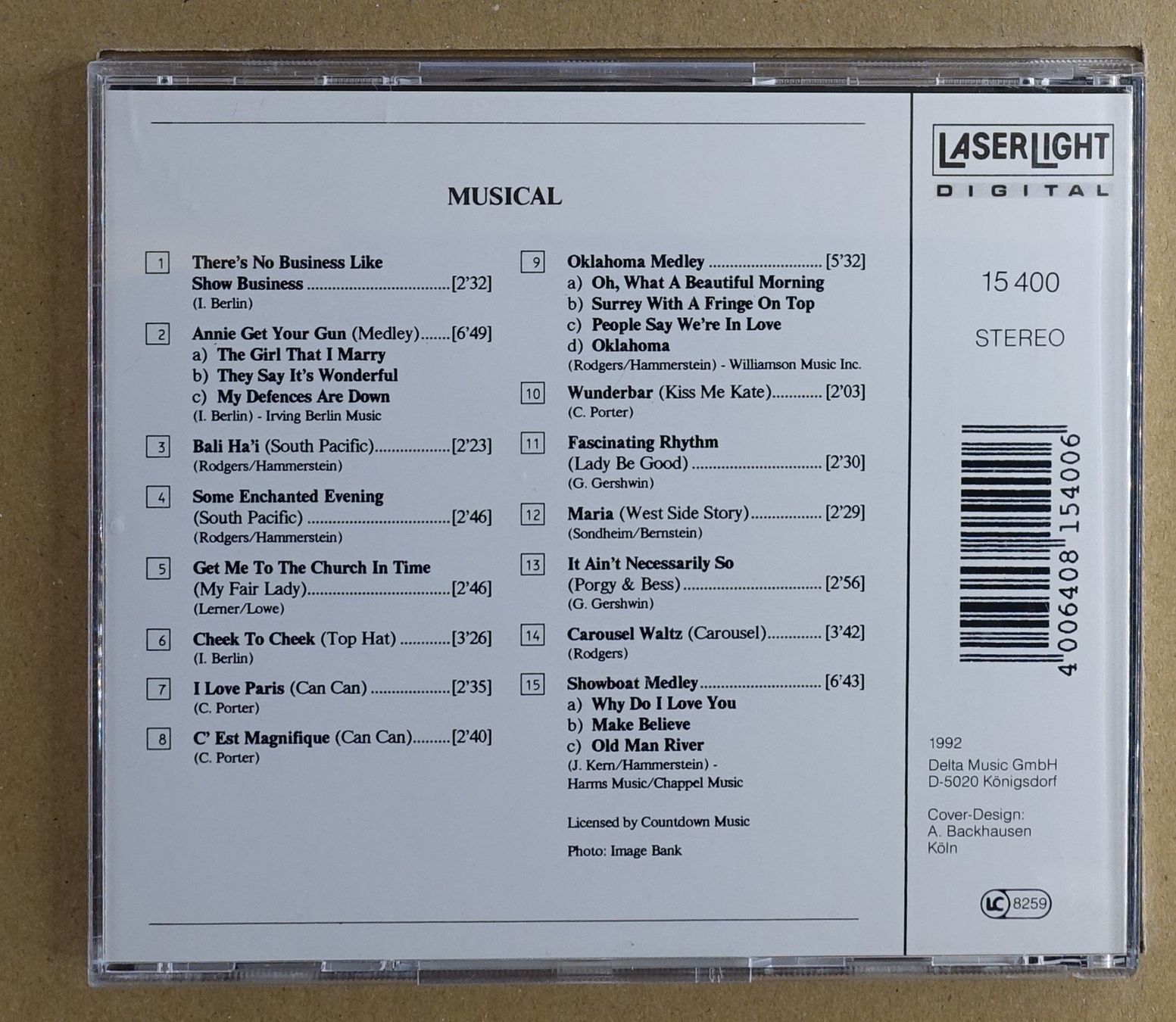 CD: Musical - Broadways Greatest - F16 – Usato da Sessa venduto da fraenklishop 1