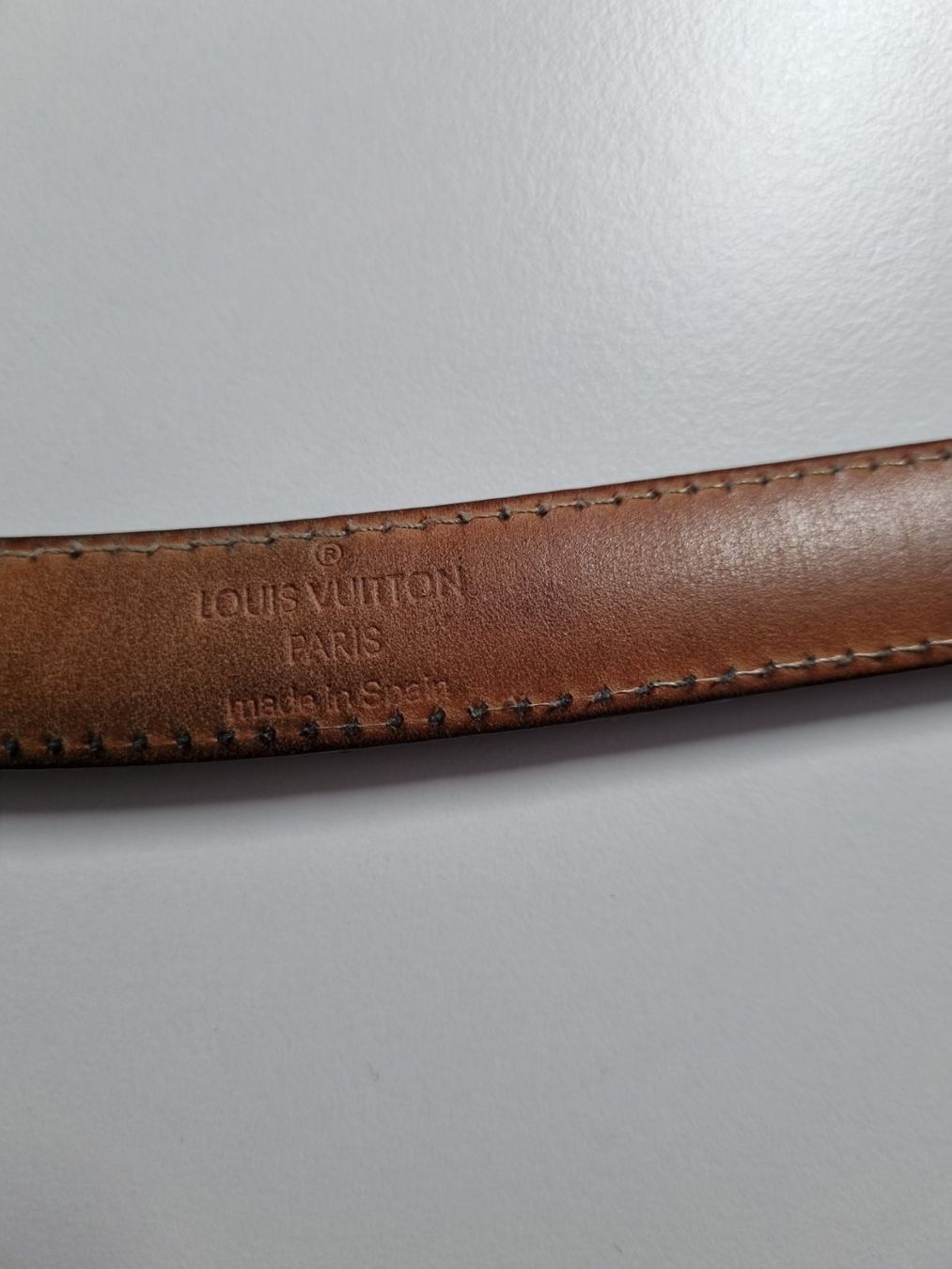 Louis Vuitton Cinture: Louis Vuitton Gürtel Monogramm braun – Usato da Zofingen venduto da fel_6gj7 2