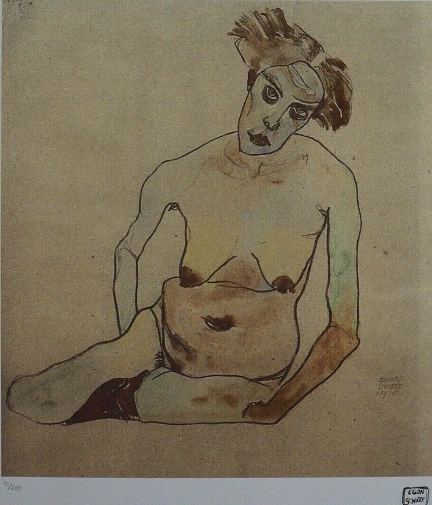 Poster & Bilder: EGON SCHIELE   MIT CERTIFIKAT – Gebraucht aus Gersau von kunst-online 1