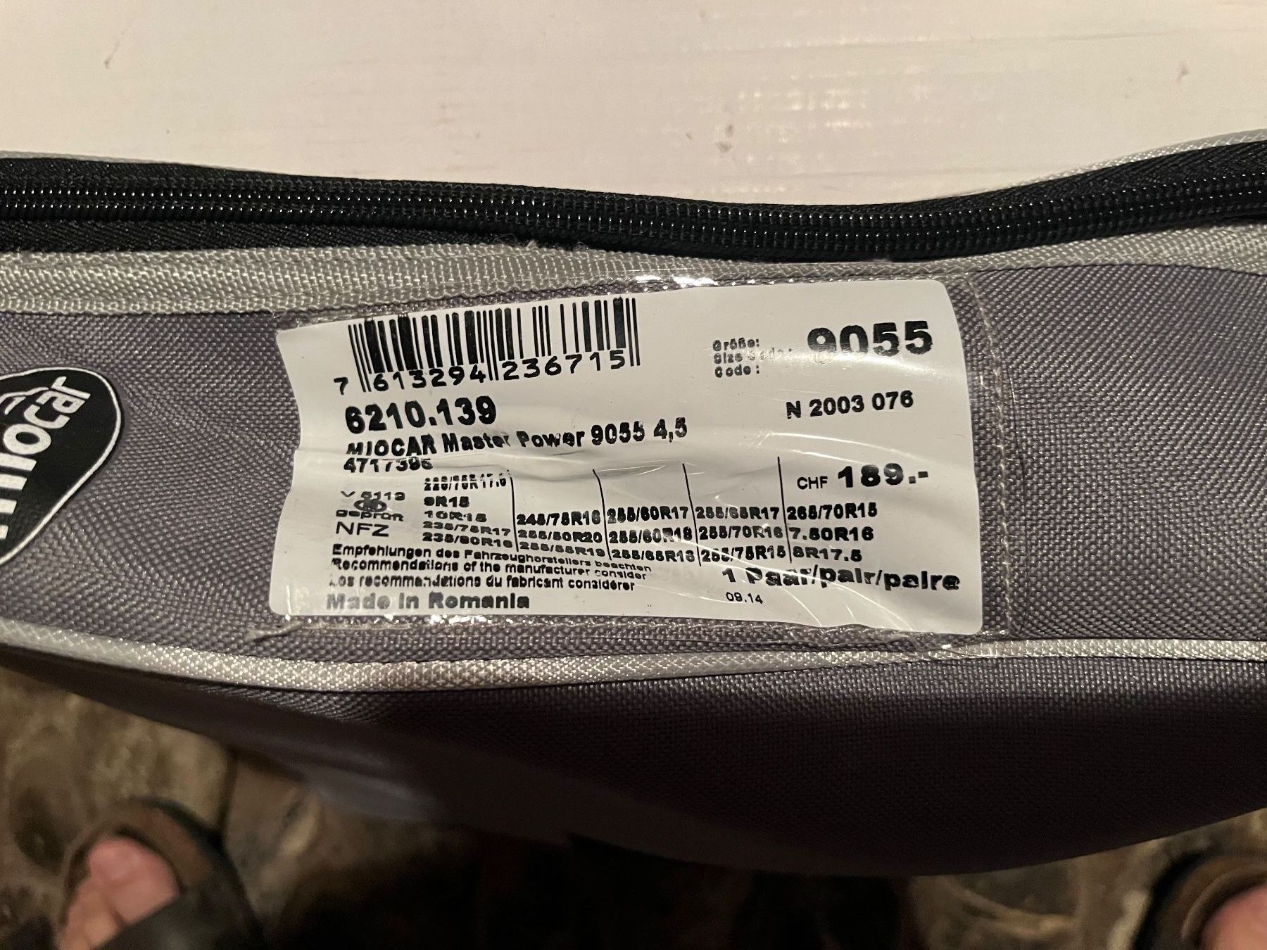 Schneeketten: Neue Miocar Schneeketten 9055 – Neu und originalverpackt aus Bern von Vineb 1