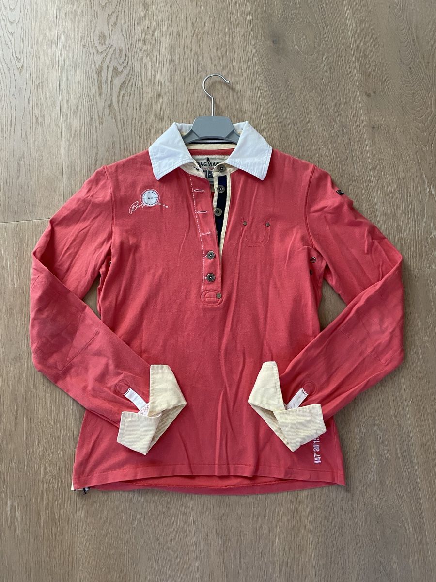 Polo-Shirts: Ragman Poloshirt Grösse S, coralfarben – Gebraucht aus Winkel von Flyhy2020 3