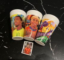 McDonald’s 3er-Set Sammelbecher Fussball-WMxColaPanini