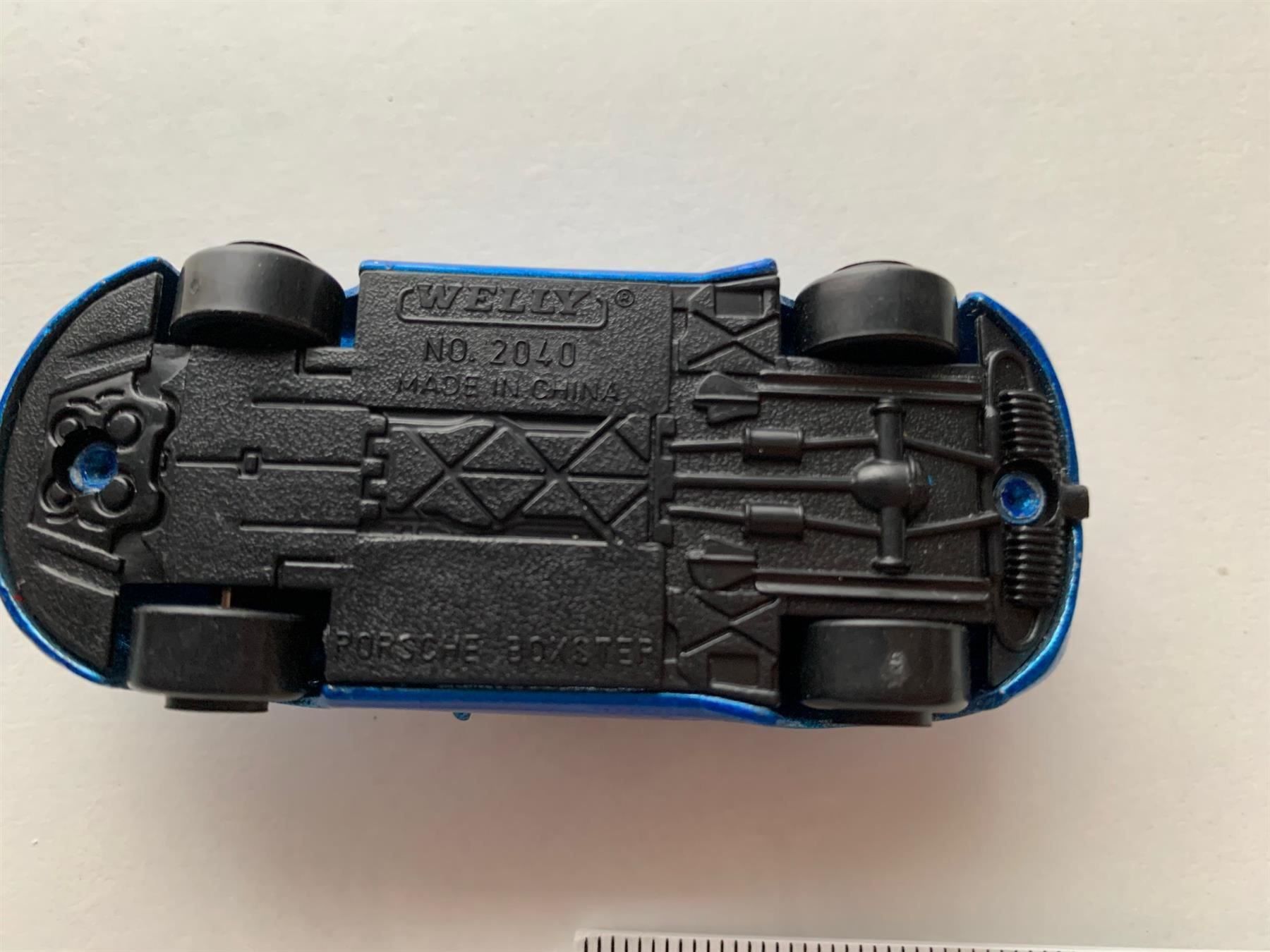 Porsche Modellini d'auto: Porsche Boxster 1-60 Welly  338 – Usato da Kerzers venduto da tisyayasuBE 4