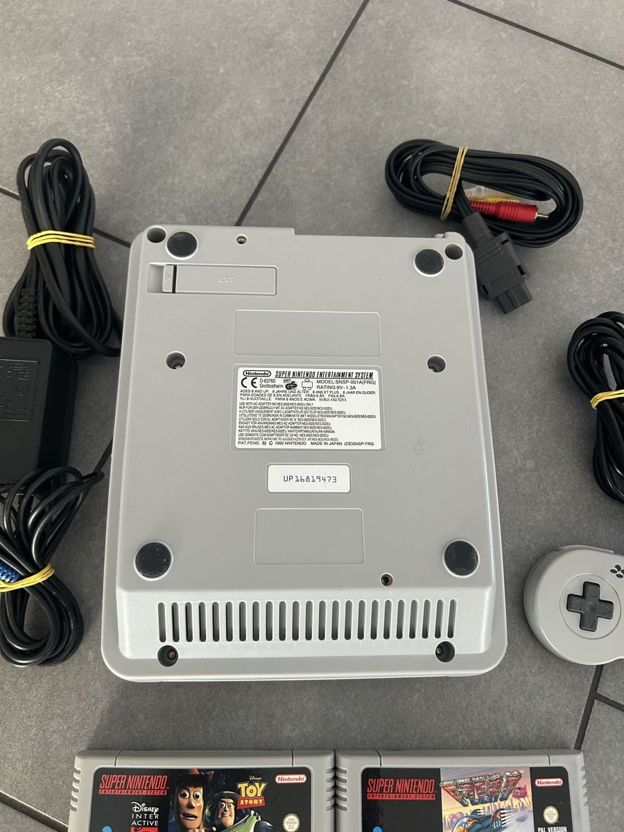 Nintendo Konsolen: Nintendo Snes Konsole mit 5 Top spiele – Gebraucht aus Oftringen von Breza22 4