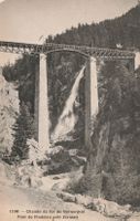 Zermatt (VS) Findelenbrücke Gornergratbahn