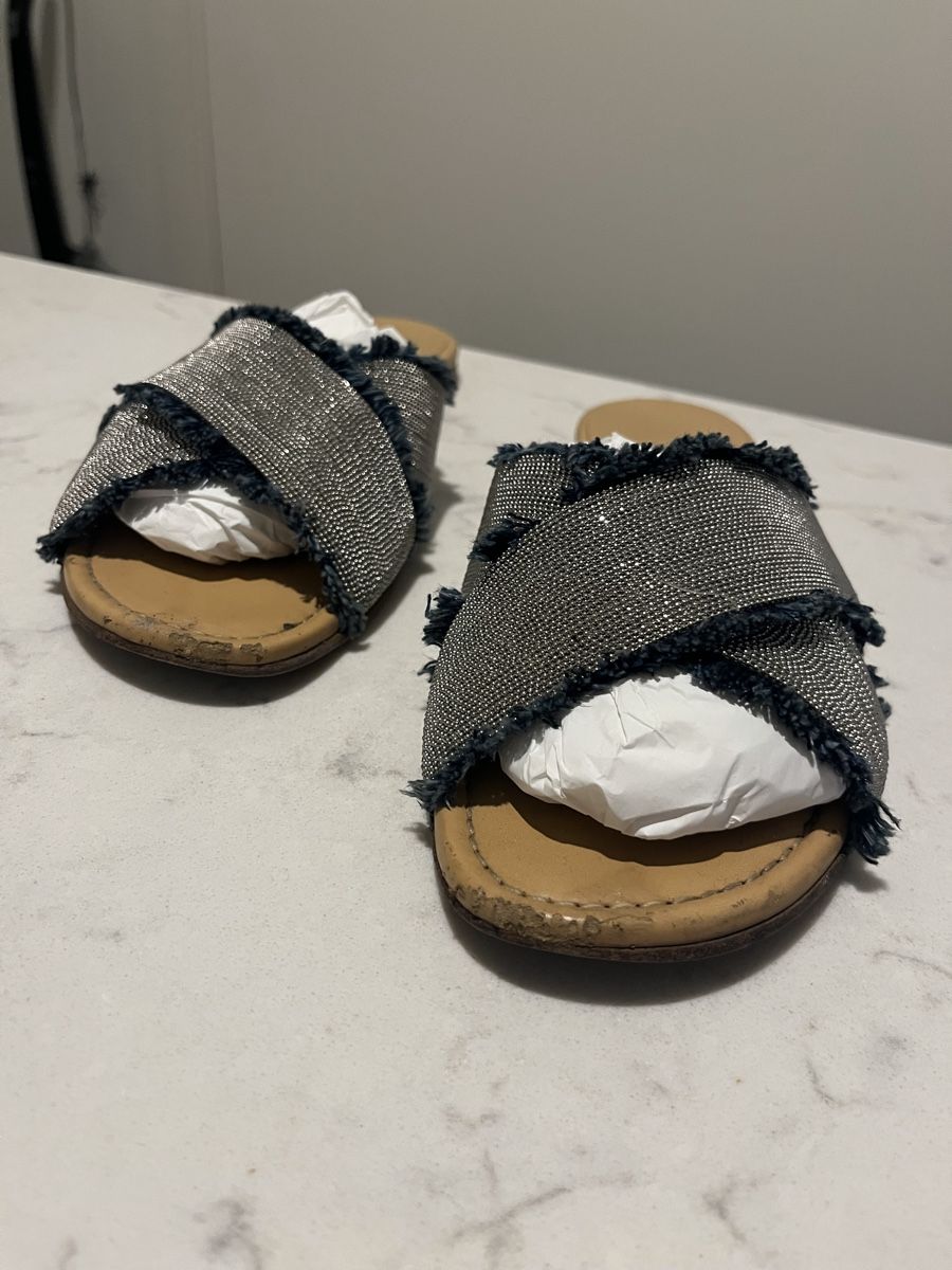 Stuart Weitzman Damenschuhe: Stuart Weitzman Summer Slides sandals – Gebraucht aus Mies von nic_yk5d 2