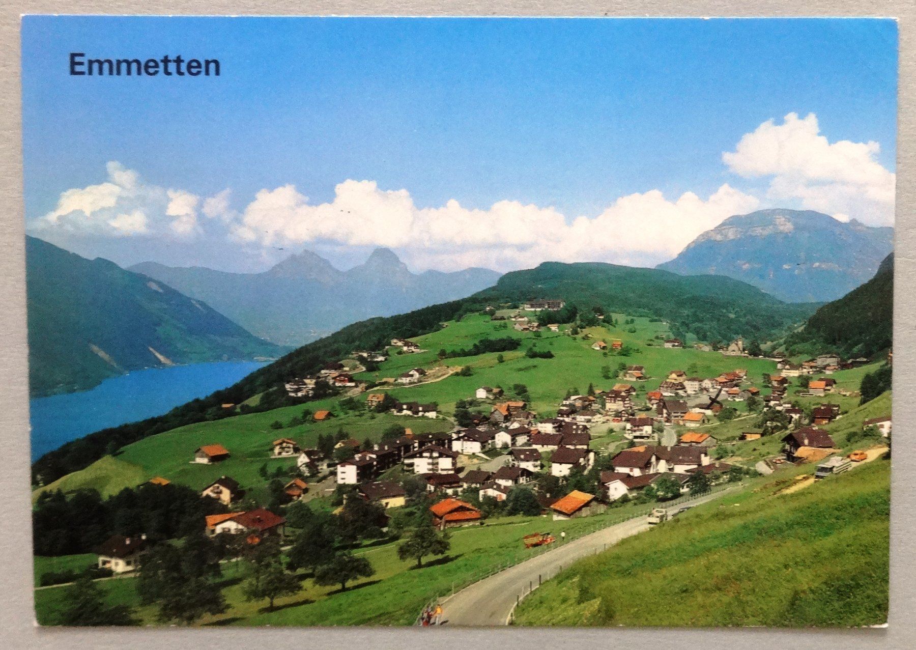 Cartoline postali: Emmetten 762 m ü.M. – Usato da Fétigny venduto da Billy2miny