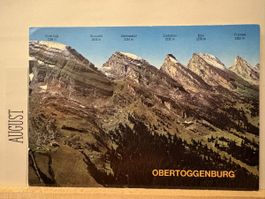 AK von Bergpanorama Churfirsten