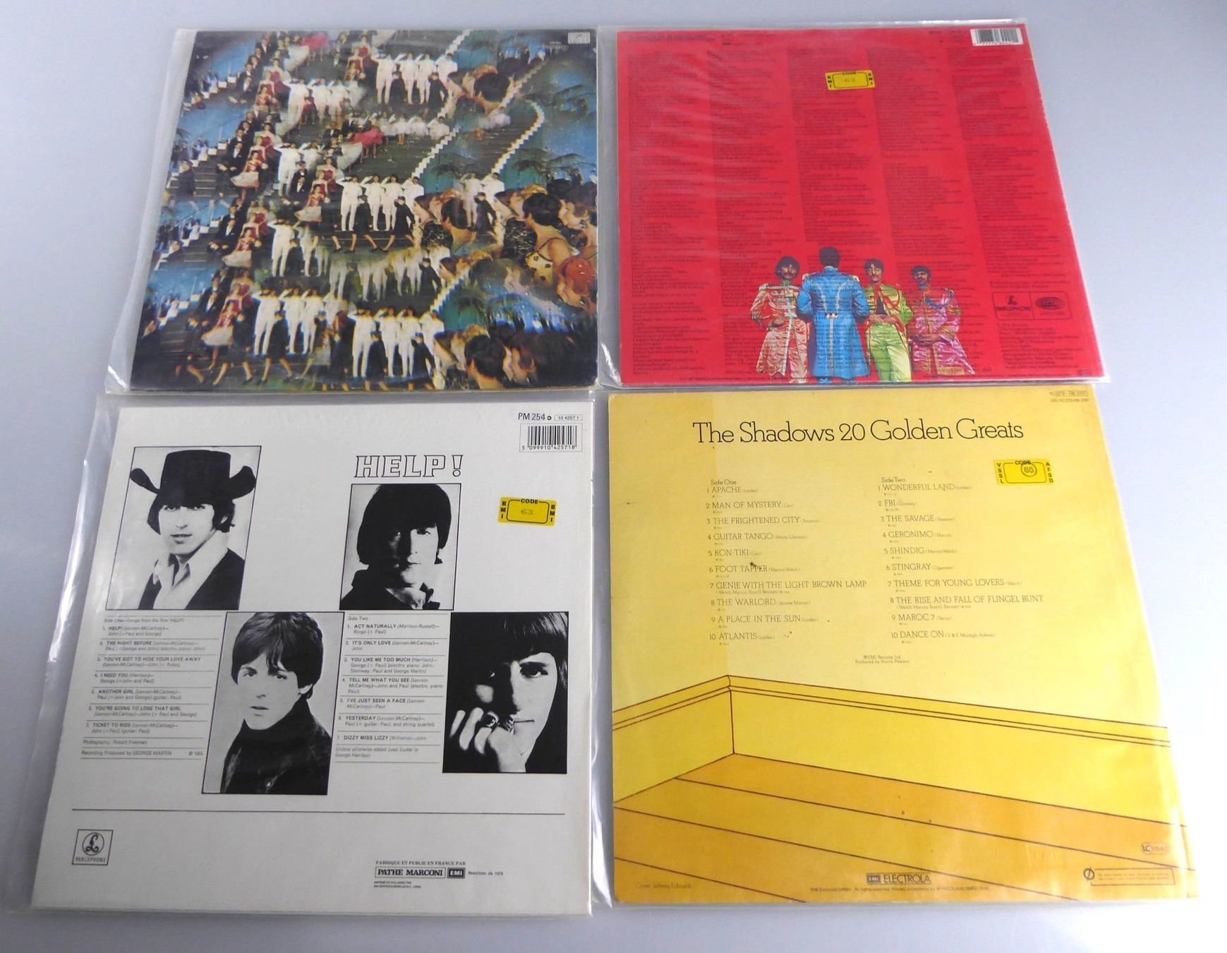 Dischi in vinile: Schallplatten Lot Beatles und Shadows – Usato da Rüti ZH venduto da Restwert_Rueti_ZH 1