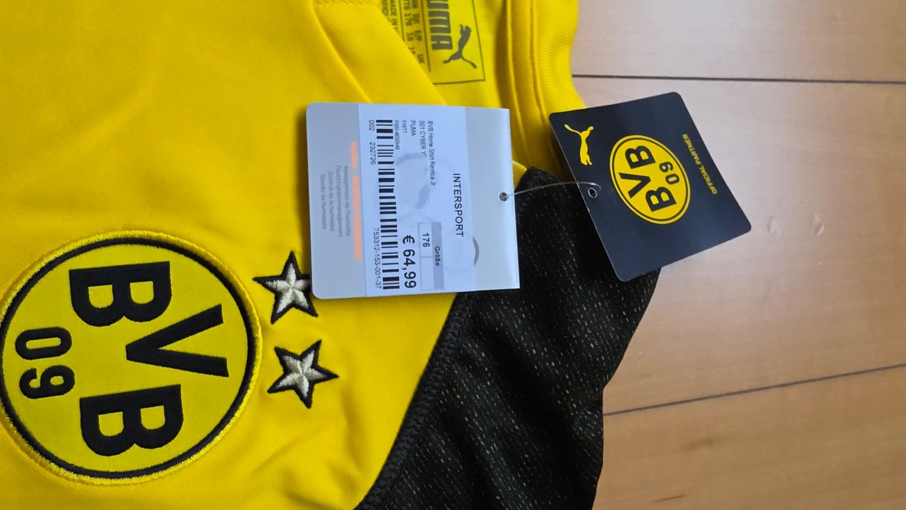 Puma Scarpe, pantaloni & magliette da ginnastica: Trikot/Shorts BVB Gr. 176 – Usato da Niederlenz venduto da mischa43 2